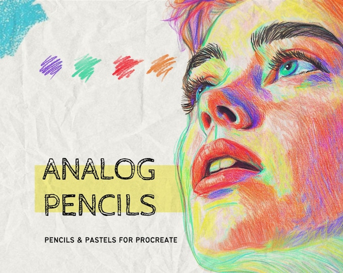 Analog Pencils - Procreate Illustration and Sketch Brushes