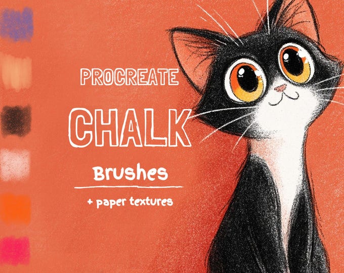 Ultimate Chalk Brushes for Procreate