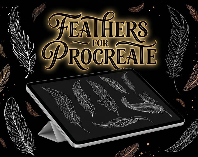 Feather Tattoo Design Bundle
