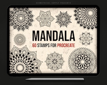 Mandala Tattoo Designs - Procreate Brushset