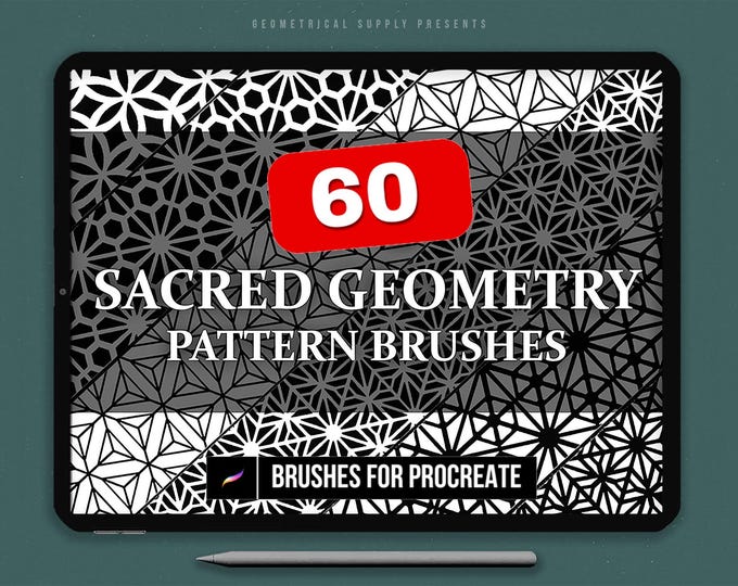 Sacred Geometry Procreate Brushes