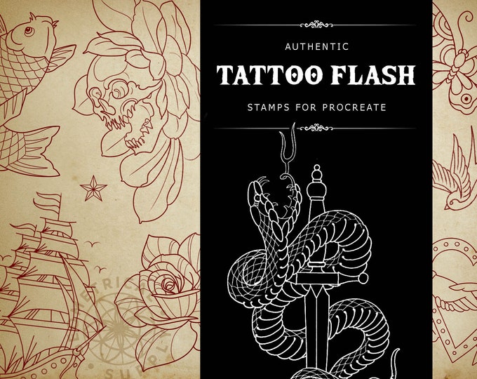 Procreate - Handmade Tattoo Flash