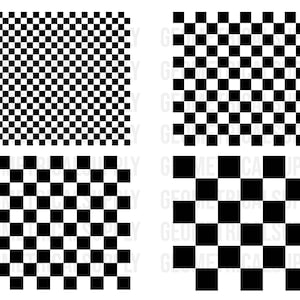 Checkered Pattern SVG, Checkered Pattern Clipart, Checkerboard SVG File for Cricut, Checkered Vector | Direct download
