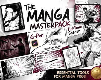 Ultimate Manga Brushes for Procreate