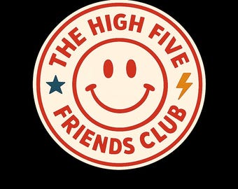 High Five Friends Club Kiss-Cut Stickers | Kid Crew