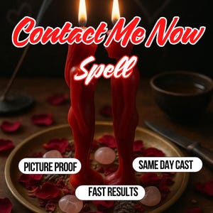 Neem nu contact met mij op Ritueel | Liefdesspreuk voor communicatie, herverbinding en aandacht, spirituele contactspreuk