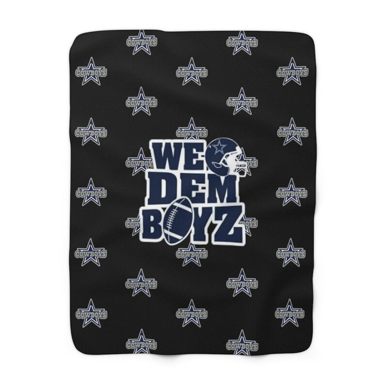 Dallas Cowboys. Sherpa Fleece Blanket Etsy