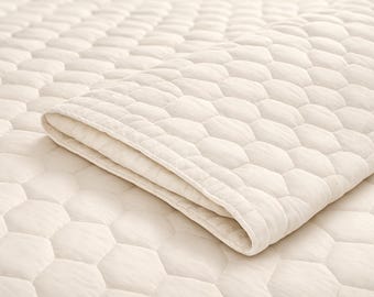 Organic Cotton Quilted Pee Pad – Absorbent, Washable, Custom Size Special
