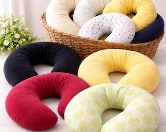 Neck Pillow Pillowcase Organic Cotton