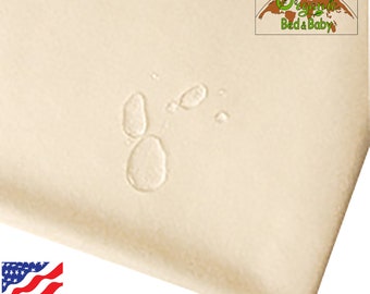 Moisture Pee Pad Pure EcoWool Water Protecting Baby Mattress Pad - ANY SIZE, Water Resistant, Bug resistant.