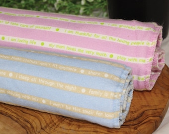 Organic Cotton Baby Flannel Fabric Yardage 60" Width