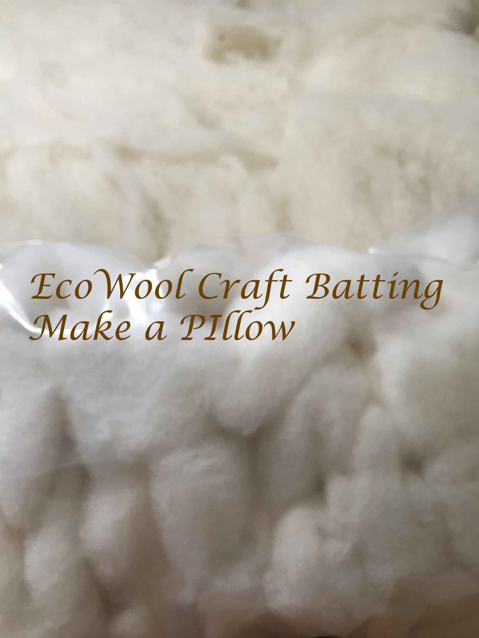 Wool Batting 1 kilo, Filling Material