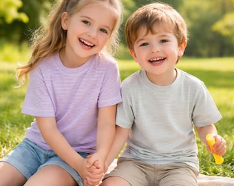 Organic Cotton Baby and Toddler Short Sleeve Tee Shirt I 1-4 years
