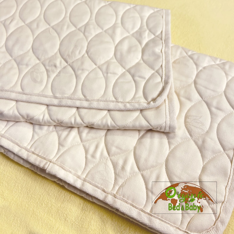 Pee Pad Organic Cotton Quilted 1/5 Thick Super Absorbant I Machine Wash