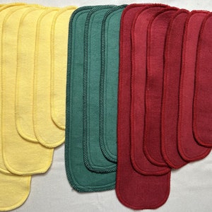 Organic Cotton Cloth Wingless Menstrual and Post Partum Pads