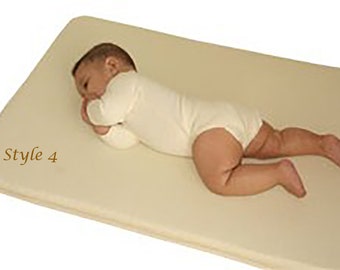 Custom Baby Changing Pad/Topper Organic Latex and EcoWool