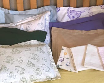 Organic Cotton Boudoir Pillow Cover (12.5 x 16")