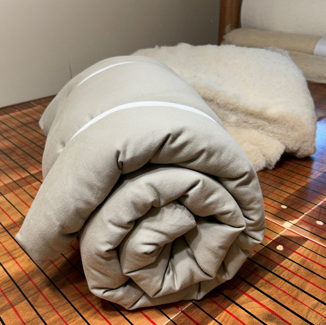 Ecowool Organic Cotton Pure Shikibuton I Purity Guarantee I Mediation