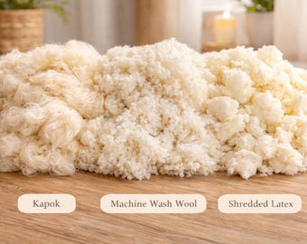Organic Child Pillows 12x19", Breathable, Washable, Chemical-Free
