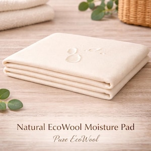Clearance EcoWool Baby Mattress Pad – Water Resistant, Handmade USA
