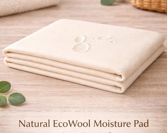 Clearance EcoWool Baby Mattress Pad – Water Resistant, Handmade USA