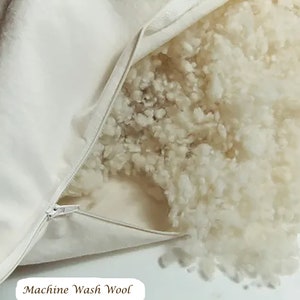 Machine Wash EcoWool Bolus: Pillow & Craft Filling