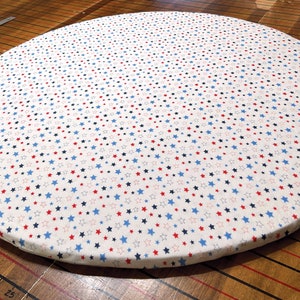 Custom Baby Playmat/Topper Organic Covered Latex and Organic Cotton Vegan Removeable outer