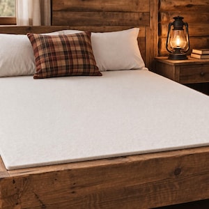 Organic and EcoWool Insulator Breathable Pad, Pure Wool Underlay I Air Filter