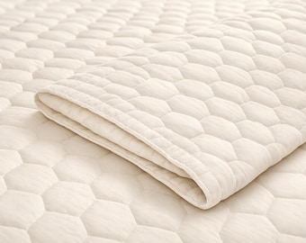 Organic Cotton Quilted Pee Pad – Super Absorbent, Machine Washable