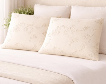 Organic Cotton Natural Latex Pillow: Queen Size, Xtra Soft