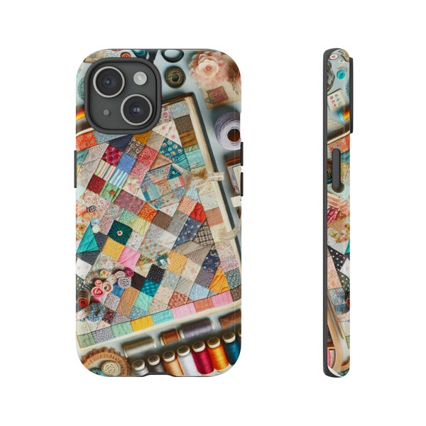 Sewing iPhone Case, galaxy, android, quilter phone case, gift for sewer, Embroidery, iPhone 15 14 13 12 11 Samsung S23 S22 S20