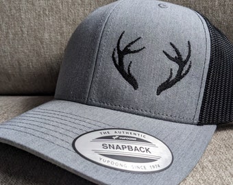 Hunting Hat | Deer Hunting | Hunting Gift | Hunting Season | Yupoong Snapback Trucker Hat | Deer Season | Buck Hunter | Rifle Season |