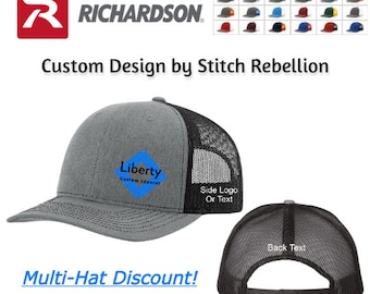 Design Created by Stitch Rebellion for Custom Embroidered Hats