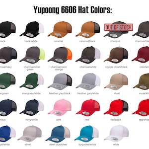 Gorras con parches de cuero, costuras de alta calidad, logotipo personalizado, gorras de marca, gorras de empresa, cosidas, Richardson 112, Yupoong Trucker Snapback imagen 7