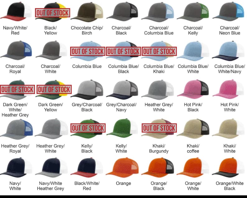 Custom Embroidered Hats | Richardson 112 Trucker Caps | Custom Business Logo | Personalized Hats | Branded Hats | Employee Gift image 3