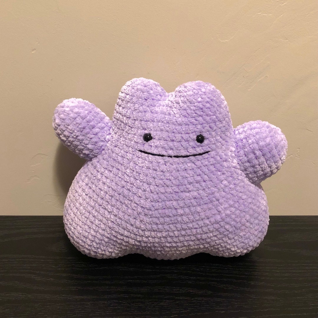 Ditto Inspired Crocheted Plush - Regular or Shiny - Etsy