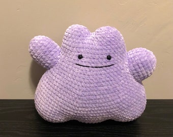 Ditto Inspired Crocheted Plush - Regular or Shiny