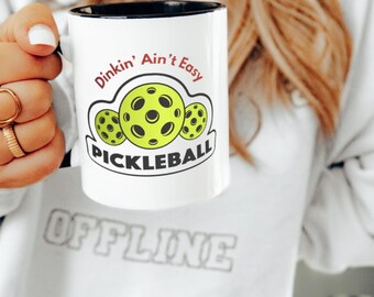 Pickleball Coffee Mug: Funny Sports Gift for Players & Fans