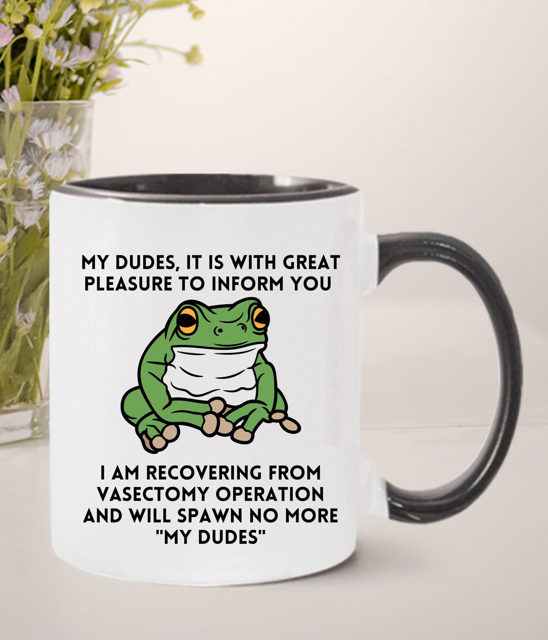 Vasectomy Coffee Mug, Vasectomy Gifts for Men, Funny Men Gag Gifts for