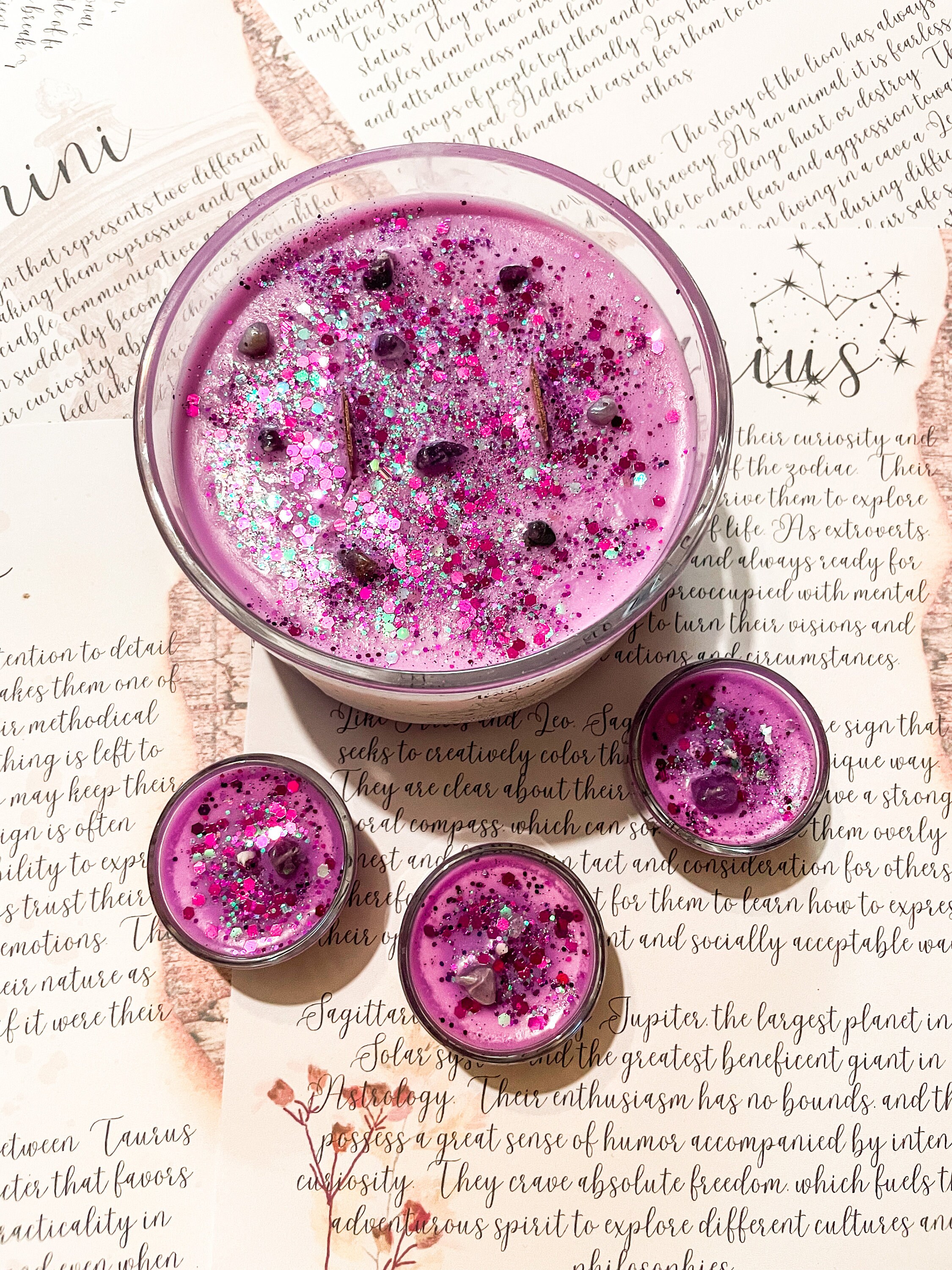 Sagittarius Zodiac Tea Lights Set of 3 Tea Lights Gift Set Etsy Canada