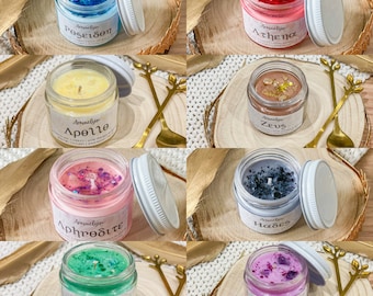 Greek God mythology candle fantasy inspired Percy Jackson candle Percy Jackson merch home decor