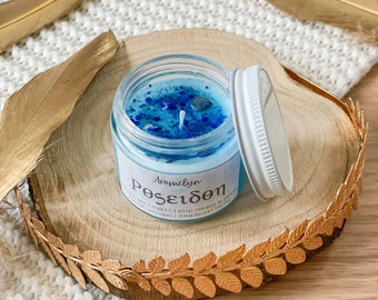 Poseidon Sojaljus: Grekisk mytologi Heminredning Gåva Percy Jackson Merch