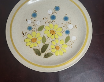 Vintage stoneware platter