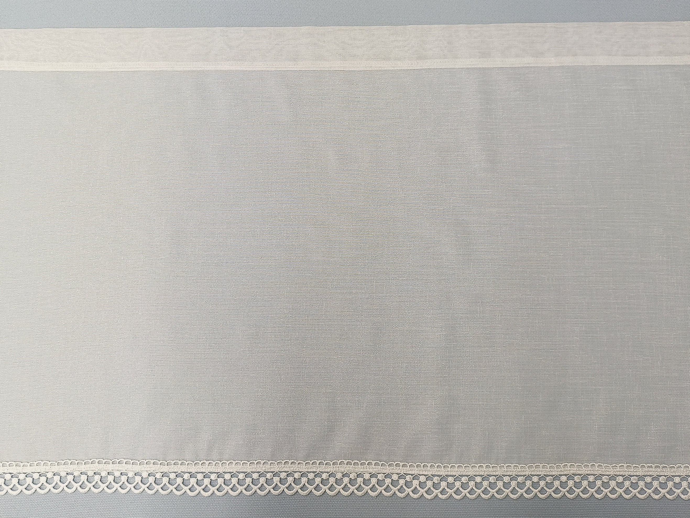 Cafe Curtain White Modern Cafe Curtain With Lace Window Panel French