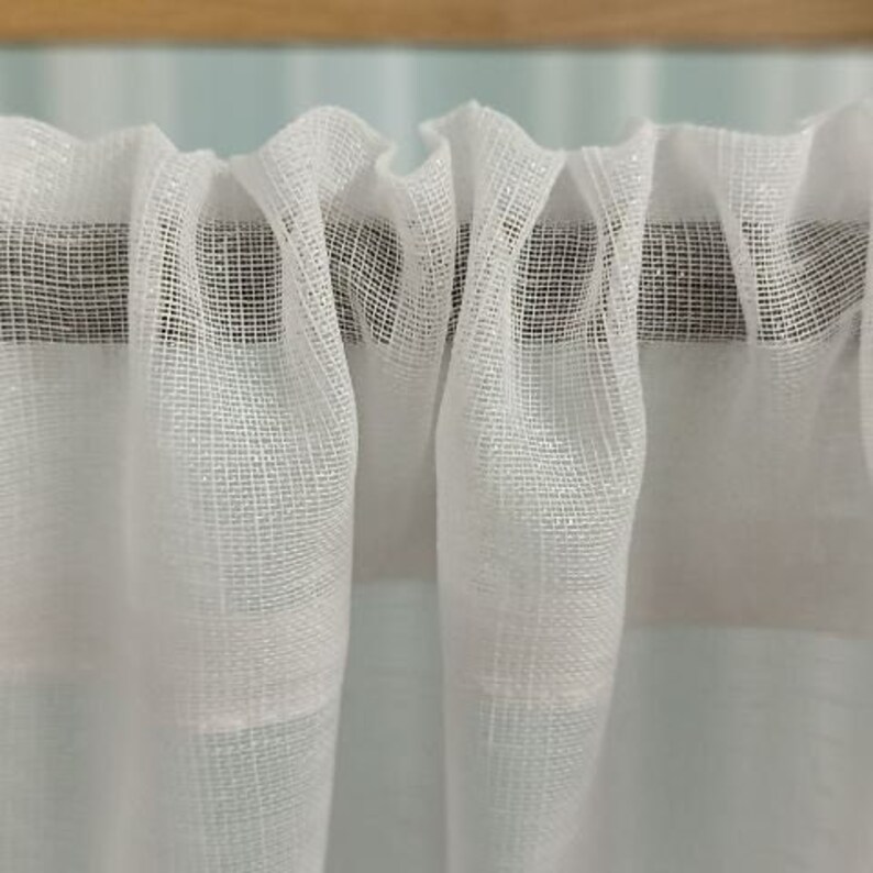 Cafe Curtain White Modern Cafe Curtain With Lace Window Panel French