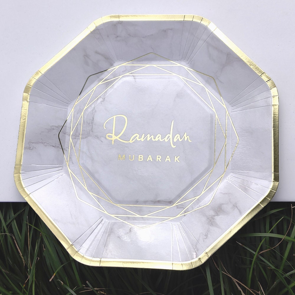 Ramadan White Gold Stamping Foil Bumper Set Etsy UK