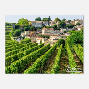 Bordeaux France Poster Print Wall Art | Bordeaux Home Decor | Bordeaux Collectible | Bordeaux Horizontal | Bordeaux Hangings Travel Photo