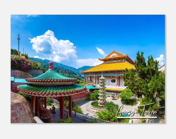 George Town Malaysia Poster Print Wall Art | George Town Home Decor | George Town Print Collectible | George Town Hangings Travel Photo Gift