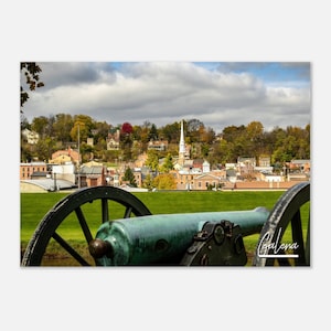 Galena Illinois Poster Print Wall Art | Grant Park Home Decor Gift Hangings | Galena Prints Collectibles | Galena IL Horizontal Travel Photo