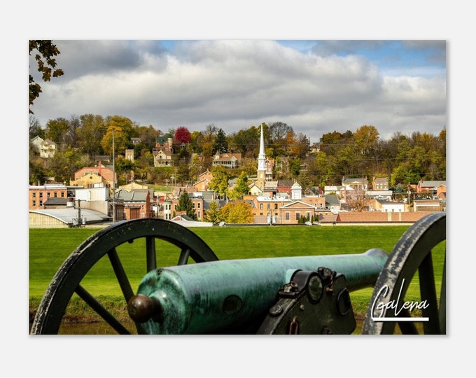 Galena Illinois Poster Print Wall Art | Grant Park Home Decor Gift Hangings | Galena Prints Collectibles | Galena IL Horizontal Travel Photo